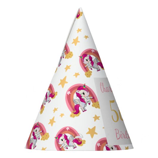 Verzauberter Geburtstag Partyhütchen (Links)