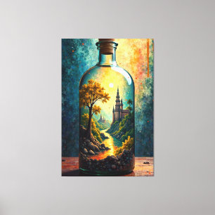 Verzauberter Haven Leinwanddruck