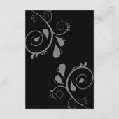 Verzauberter Herbstwaldbestand Begleitkarte (Rückseite)