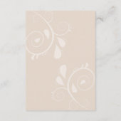 Verzauberter Herbstwaldbestand Begleitkarte (Rückseite)