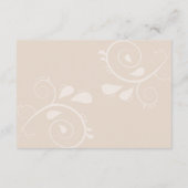 Verzauberter Herbstwaldbestand Begleitkarte (Rückseite)