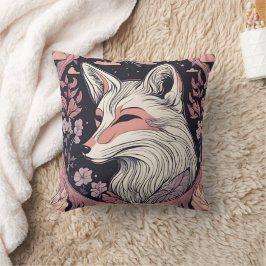 Verzauberter Holzfuchs D18 Kissen