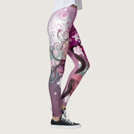 Verzauberter Kirschtanz Leggings