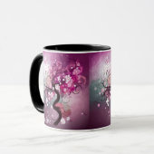 Verzauberter Kirschtanz Tasse (Vorderseite Links)