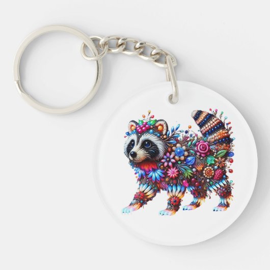 Verzauberter Leuchtturm Schlüsselanhänger (Vorderseite)