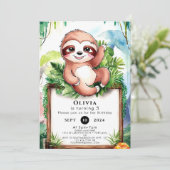 Verzauberter magischer Geburtstag Einladung (Stehend Vorderseite)