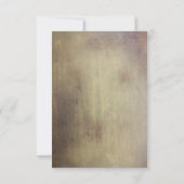 Verzauberter Mason Jar Lights Wedding RSVP (Rückseite)