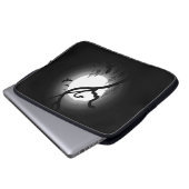 verzauberter Nachtwald Laptopschutzhülle (Vorne Knopf)