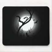 verzauberter Nachtwald Mousepad (Vorne)