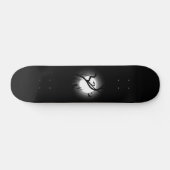 verzauberter Nachtwald Skateboard (Horizontal)
