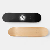 verzauberter Nachtwald Skateboard (Horizontal)
