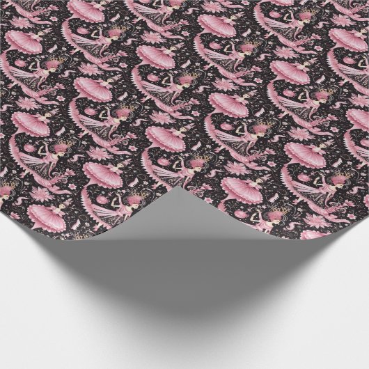 Verzauberter Nutcracker Classic, Clara Geschenkpapier (Ecke)