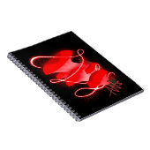 Verzauberter Oyster glühender Red Mushroom Notizblock (Rechte Seite)