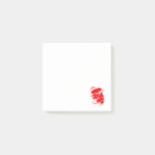 Verzauberter Oyster glühender Red Mushroom Post-it Klebezettel (Vorderseite)