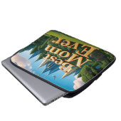 Verzauberter Palast Laptopschutzhülle (Vorne Knopf)
