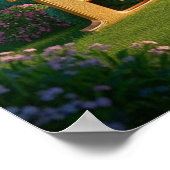 Verzauberter Palast Poster (Ecke)