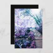 verzauberter Pfad Einladung (Vorne/Hinten)