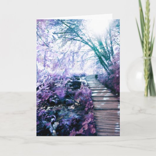 verzauberter Pfad Karte (Vorderseite)