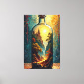 verzauberter Pfad Leinwanddruck (Vorderseite)