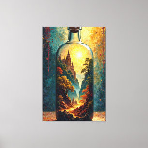 verzauberter Pfad Leinwanddruck