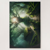 Verzauberter Pfad: Mystisches Jigsaw-Puzzle Puzzle (Vertikal)