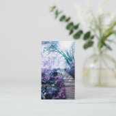 verzauberter Pfad Visitenkarte (Stehend Vorderseite)