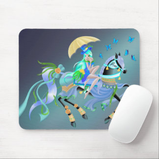 Verzauberter Pferderitt Mousepad
