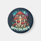 Verzauberter Pilzwald Kunst Magnet (Vorne)