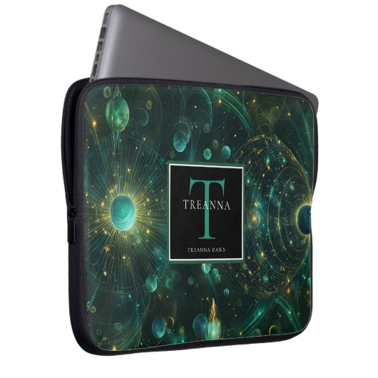 Verzauberter Puls Laptopschutzhülle (Vorne Rechts)