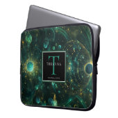 Verzauberter Puls Laptopschutzhülle (Vorderseite Links)