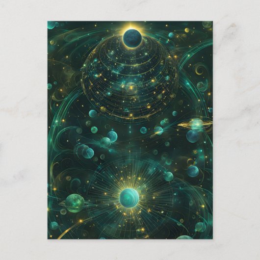 Verzauberter Puls Postkarte (Vorderseite)