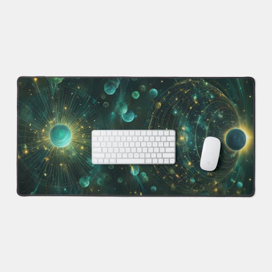 Verzauberter Puls Schreibtischunterlage (Tastatur & Maus)