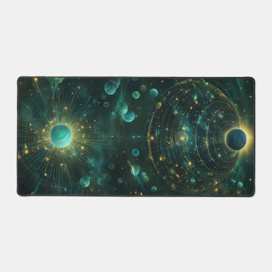 Verzauberter Puls Schreibtischunterlage (Vorderseite)