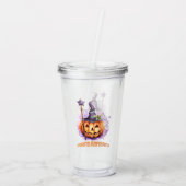 Verzauberter Pumpkin-Patch Acryltrinkbecher (Rückseite)