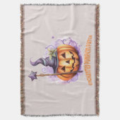 Verzauberter Pumpkin-Patch Decke (Vorderseite Vertikal)