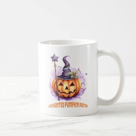 Verzauberter Pumpkin-Patch Kaffeetasse (Rechts)