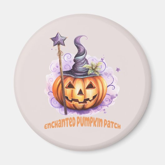 Verzauberter Pumpkin-Patch Magnet (Vorne)