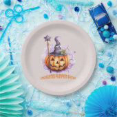 Verzauberter Pumpkin-Patch Pappteller (Party)