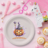 Verzauberter Pumpkin-Patch Pappteller (Party)
