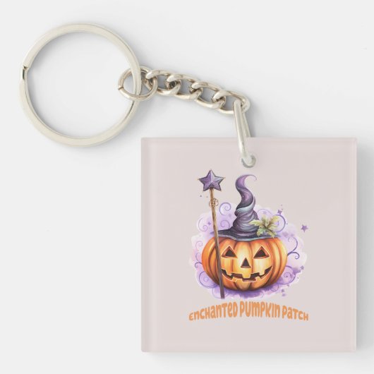 Verzauberter Pumpkin-Patch Schlüsselanhänger (Vorderseite)