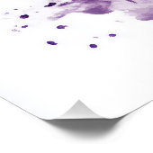 Verzauberter Raven, der durch Feuer und Magie stür Poster (Ecke)