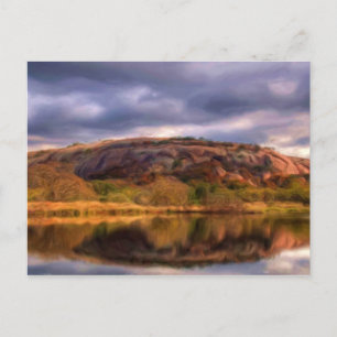 verzauberter Stein Postkarte