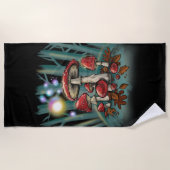 Verzauberter Stuhl Strandtuch (Vorderseite)