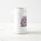 Verzauberter Unicorn Donut Bierglas (Vorderseite Links)