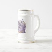 Verzauberter Unicorn Donut Bierglas (VorderseiteRechts)