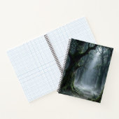 Verzauberter Urwald | Nebeliger Waldsonnenlicht Notizblock (Innenseite)