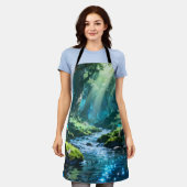 Verzauberter Wald Apron Schürze (Getragen)