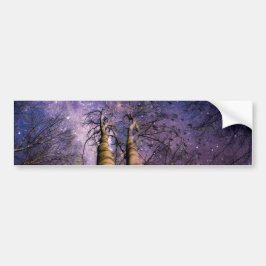 verzauberter Wald Autoaufkleber