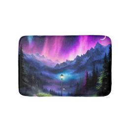 verzauberter Wald Badematte