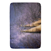 verzauberter Wald Badematte (Vorderseite Vertikal)